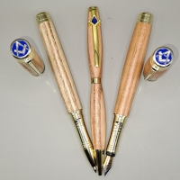 Pens with Masonic Square & Compass Emblems
